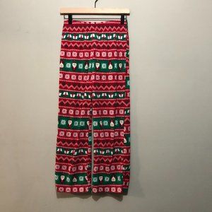 Jammies For Your Families Kids Size 14 Pajama Pants Red/Green/White